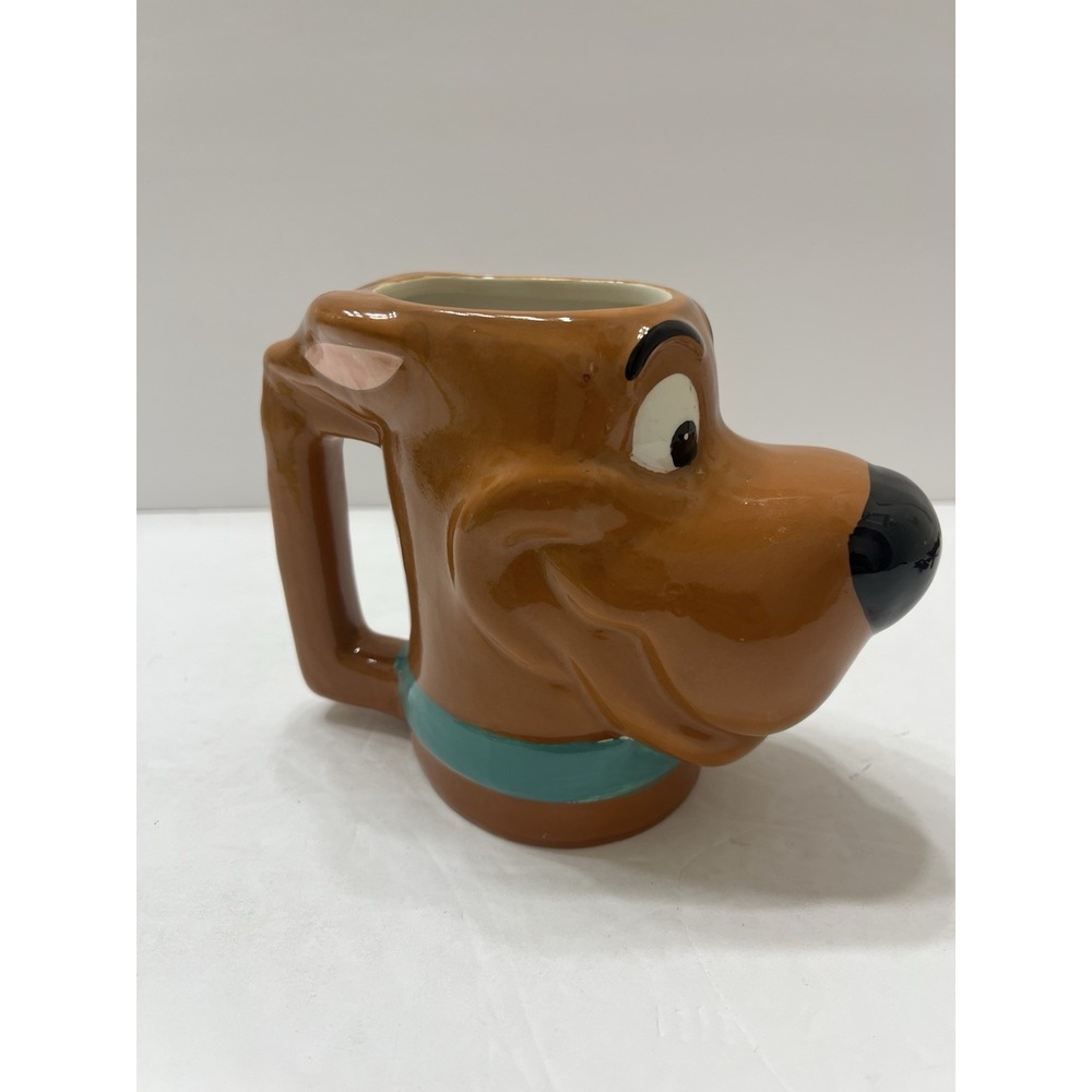 Zak! Scooby-Doo 3D Sculpted Mug Scooby-Doo Head Ceramic Coffee 12 Oz Mug Tea Cup